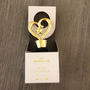 Hallmark wine stopper